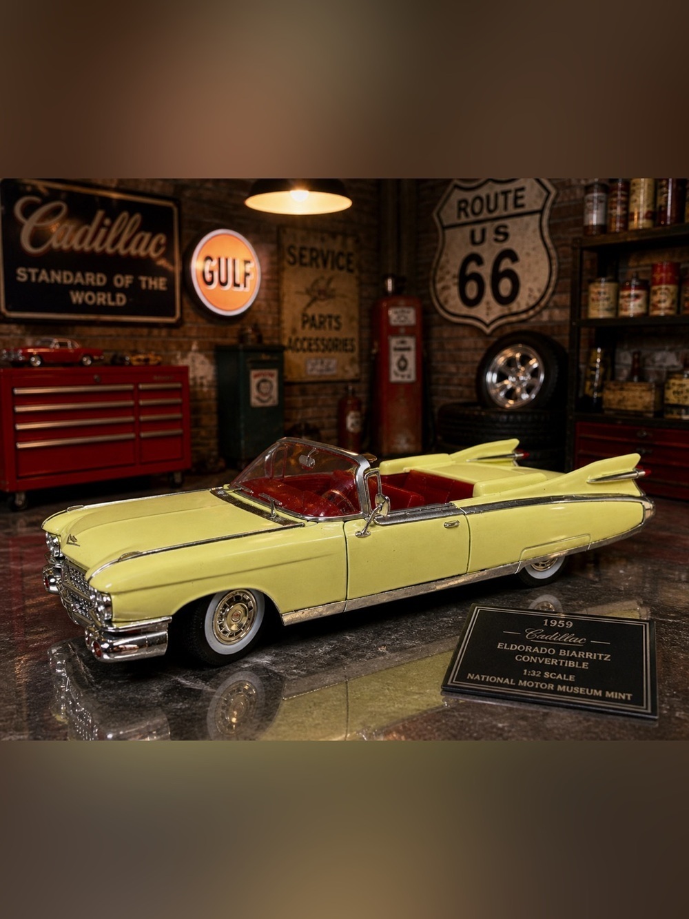 1959 Cadillac Eldorado Biarritz Convertible Diecast 1:32 Classic Car Collectible